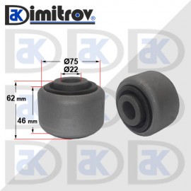 Тампон Ø 22 х Ø 75 х 62/46 mm